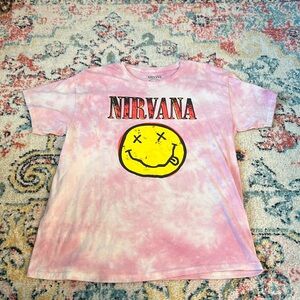 nirvana tshirt